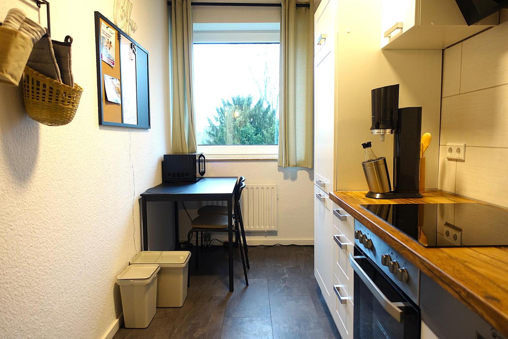 Getaway Apartment - Balkon - Kueche - Ruhe - Waesche - S-Bahn - 60 Qm ดุยส์บูร์ก ภายนอก รูปภาพ