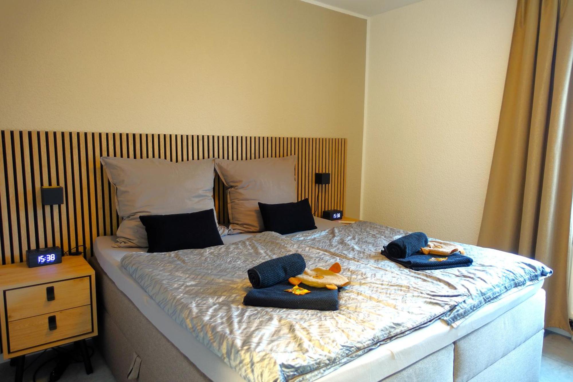 Getaway Apartment - Balkon - Kueche - Ruhe - Waesche - S-Bahn - 60 Qm ดุยส์บูร์ก ภายนอก รูปภาพ
